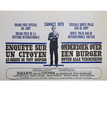 Enquête sur un citoyen au dessus de tout soupçon - 55x35...