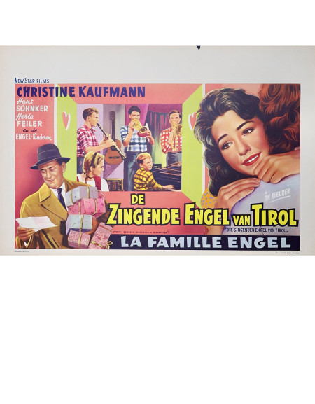 La famille Engel - 55x35 cm - roulée