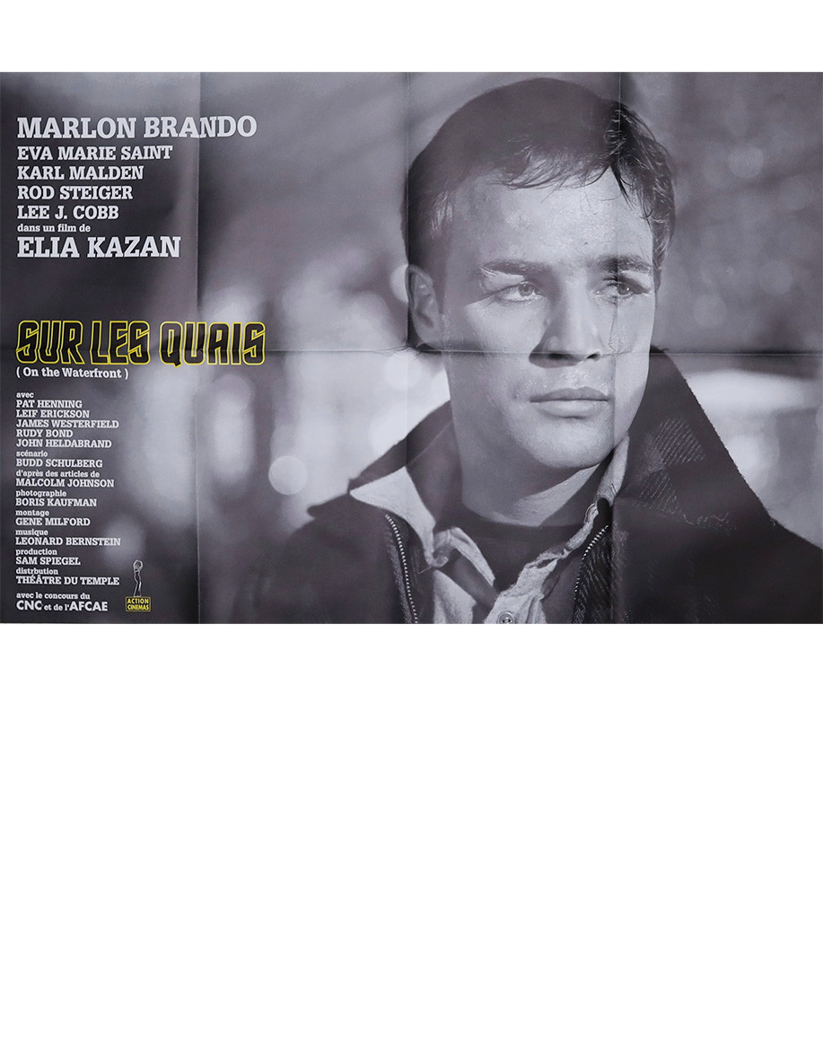 Sur les quais - 80x120 cm - pliée