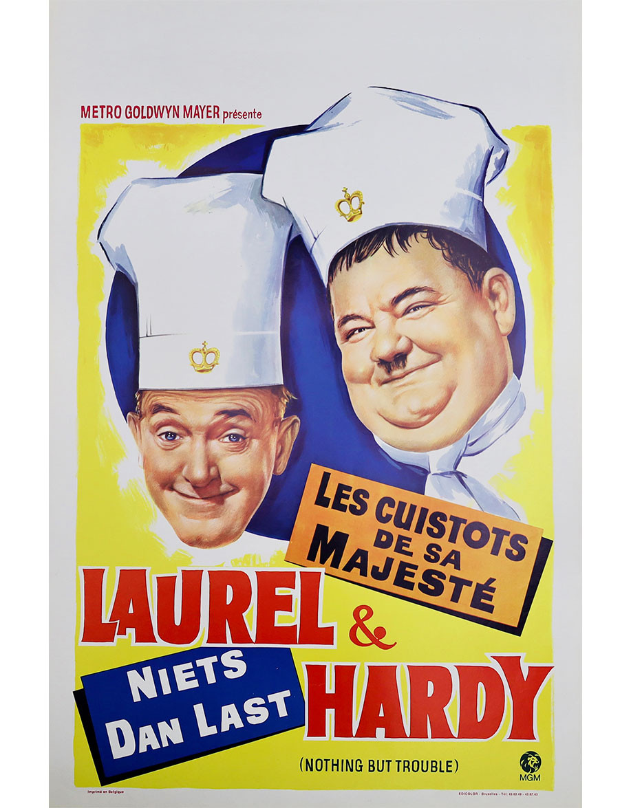 Les cuistots de sa majesté - 35x55 cm - roulée