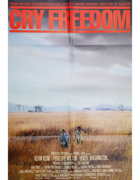 Le Cri de la liberté - 69x104 cm - pliée