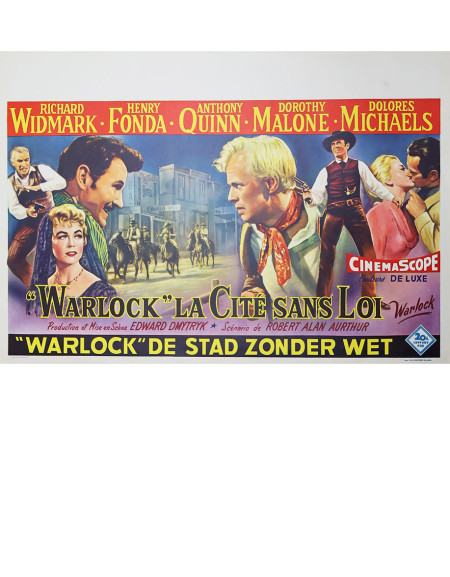 L'homme aux colts d'or - 55x35 cm - roulée