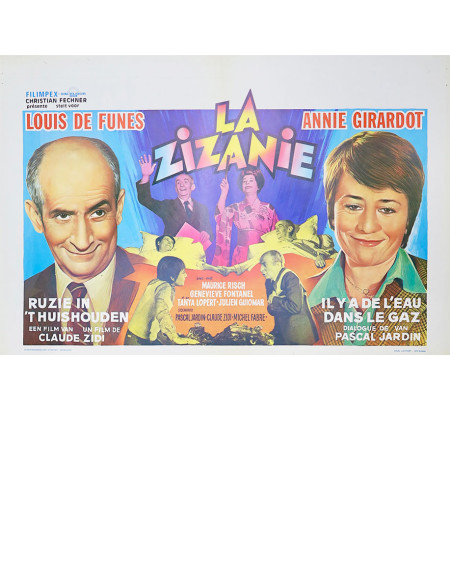 La Zizanie - 55x35 cm - roulée