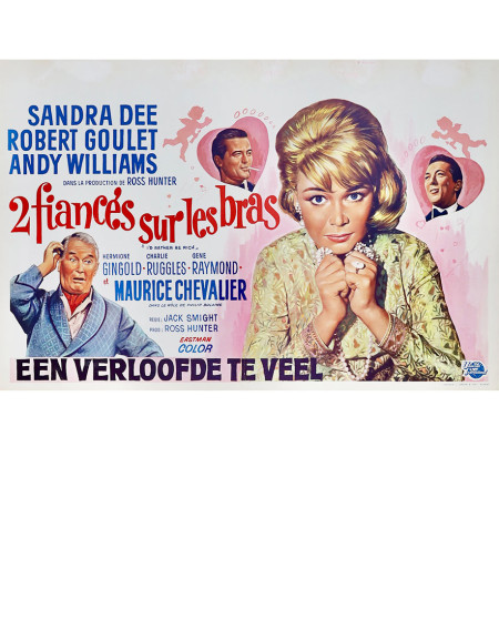 2 fiancés sur les bras - 55x35 cm - roulée