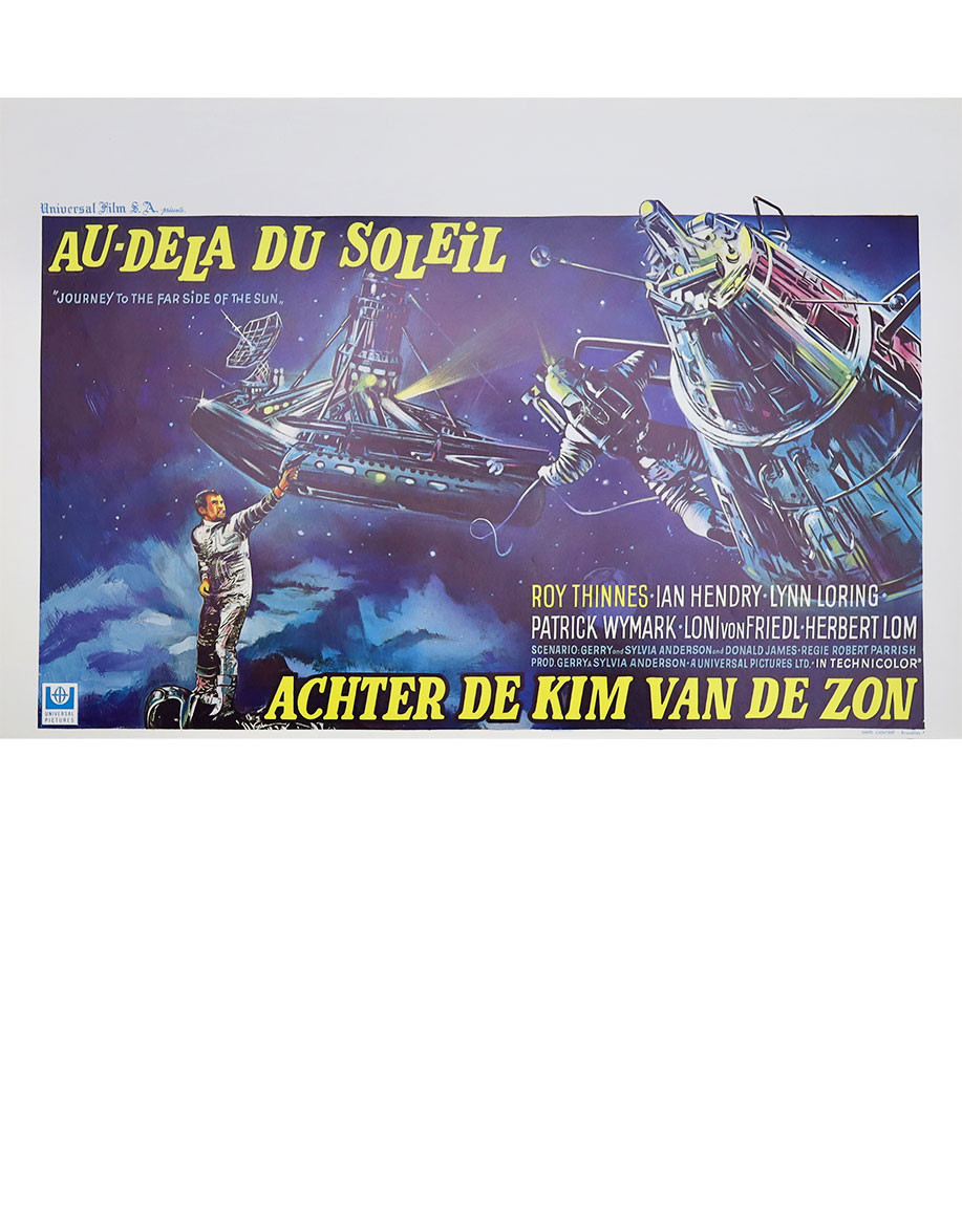 Au-delà du soleil — affiche originale belge...