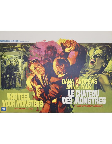 Le Chateau des monstres - 55x35 cm - roulée