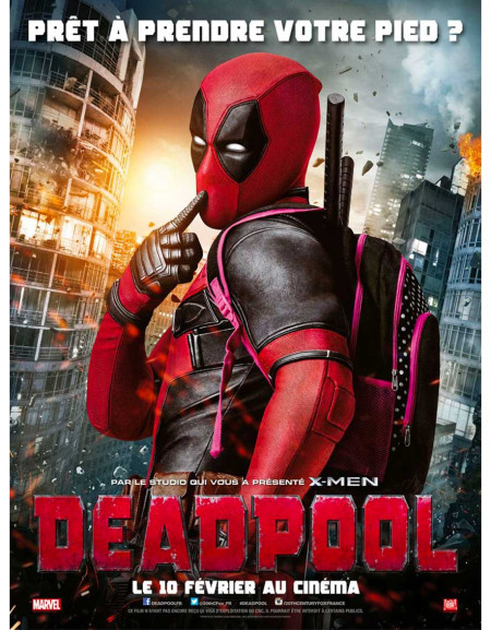 Deadpool — affiche originale française 40x53 cm |...