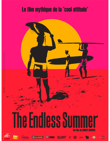The Endless Summer — affiche originale française 40x60 cm...