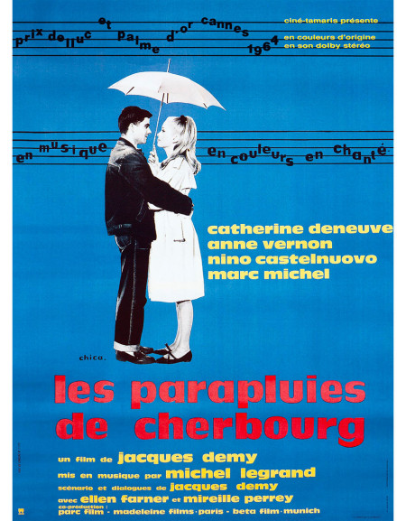 Les Parapluies de Cherbourg — affiche originale française...