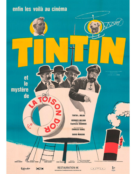 Tintin et le Mystère de la Toison d'Or — affiche...