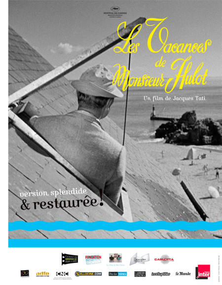 Les Vacances de Mr Hulot — affiche originale française...
