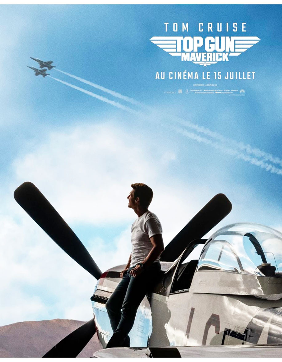 Top gun : maverick - 40x53 cm - roulée