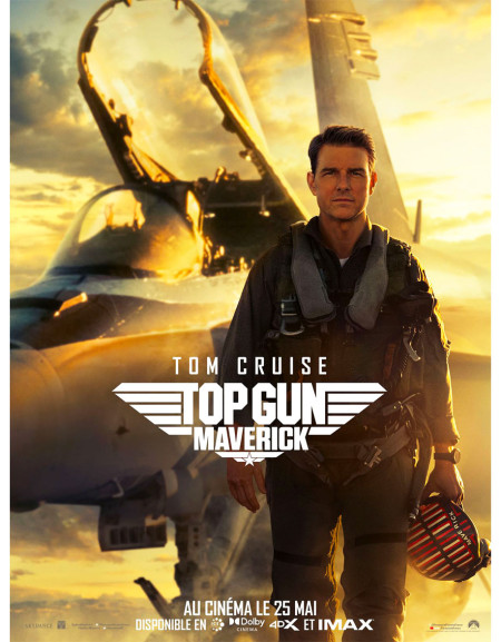 Top Gun : Maverick — affiche originale France 40x53 cm...