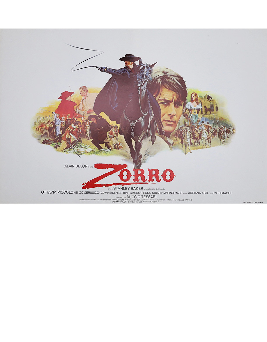 Zorro - 55x35 cm - roulée