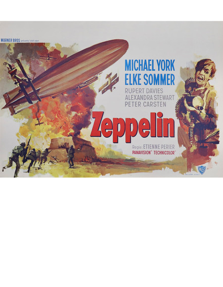 Zeppelin - 55x35 cm - roulée