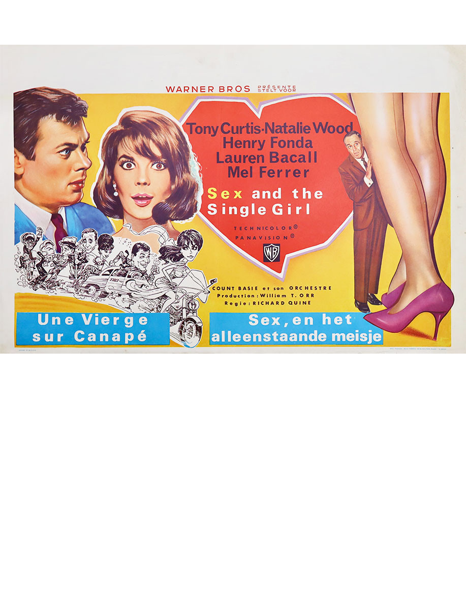 Une vierge sur canapé - 55x35 cm - roulée