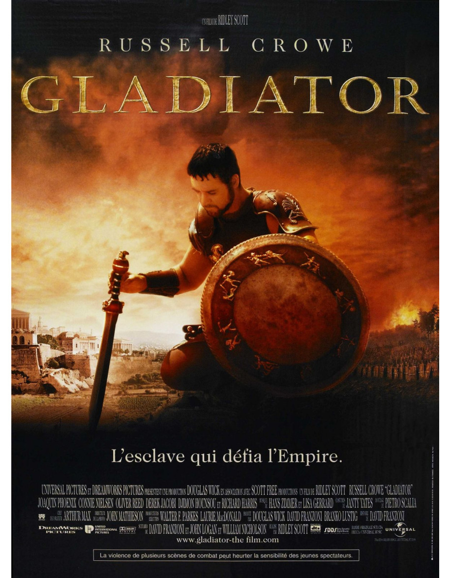 Gladiator - 40x53 cm - roulée