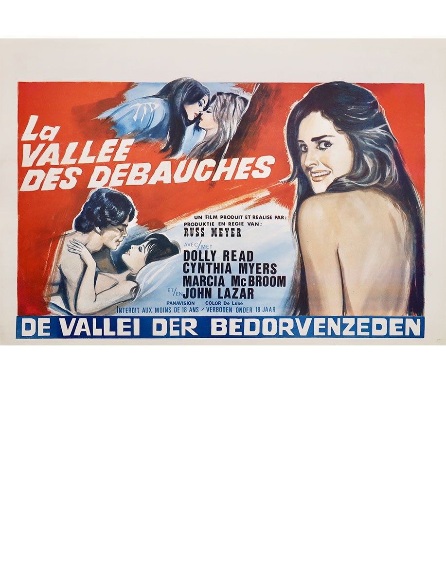 La vallée des plaisirs - 55x35 cm - roulée
