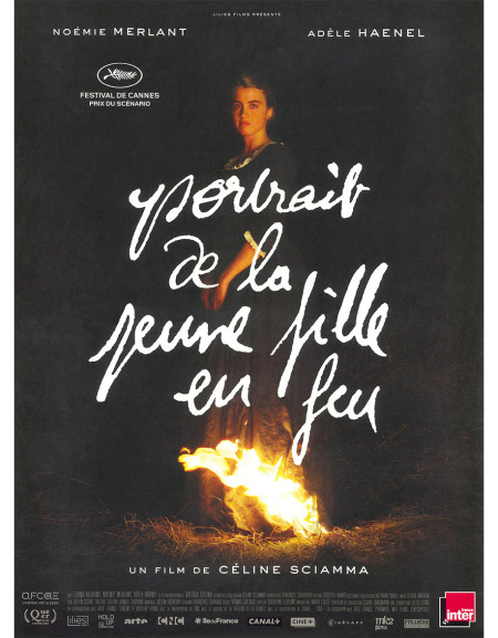 Portrait de la jeune fille en feu - 40x53 cm - roulée