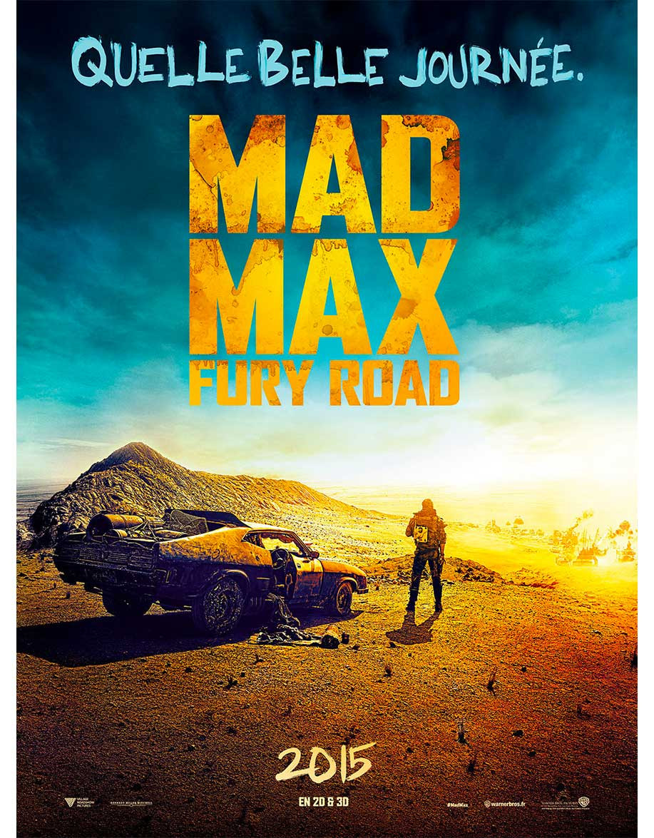 Mad Max: Fury Road — affiche originale...