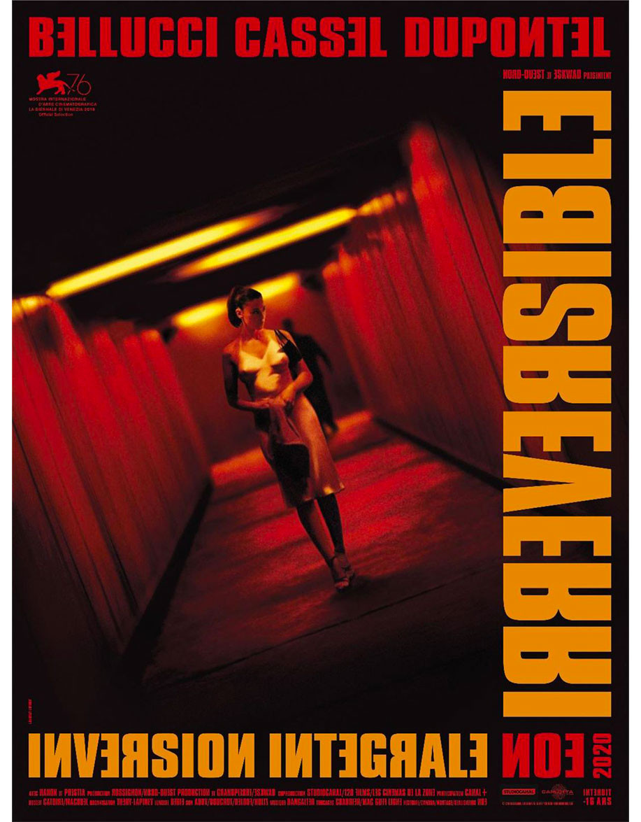 Irréversible — affiche originale France 40×60...