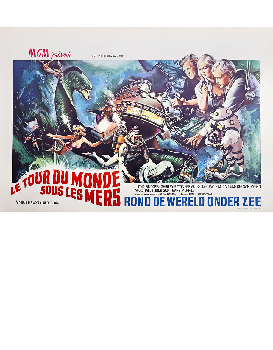 Le Tour du monde sous les mers — affiche...