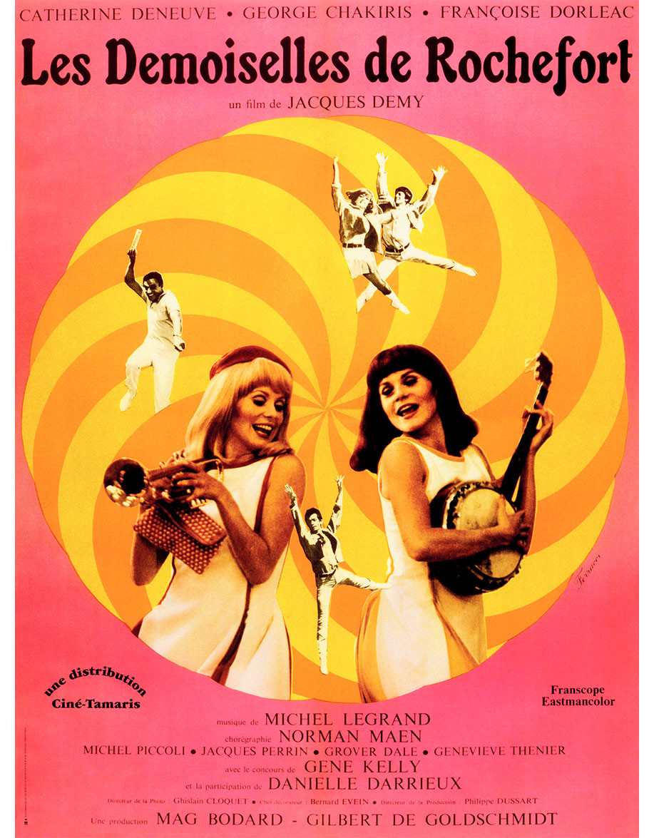 Les Demoiselles de Rochefort — affiche...