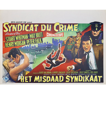 Crime, société anonyme - 55x35 cm - roulée