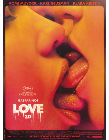 Love — Gaspar Noé — affiche originale française 40x53 cm...