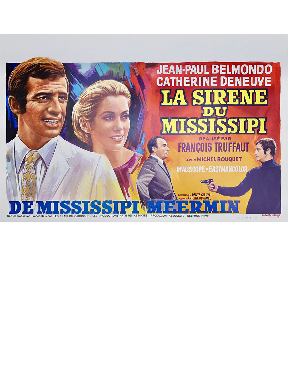 La sirène du Mississipi - 55x35 cm - roulée