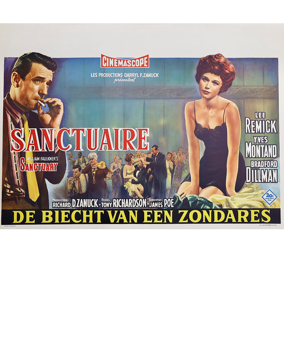 Sanctuaire — affiche originale belge 55x35 cm...