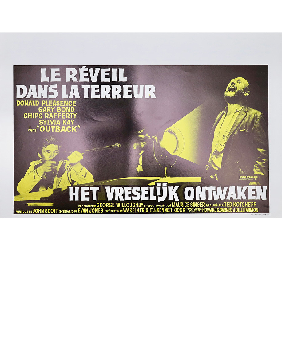 Le réveil dans la terreur - 55x35 cm - roulée