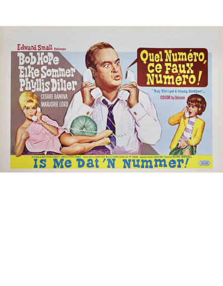 Quel numéro ce faux numéro ! - 55x35 cm - roulée