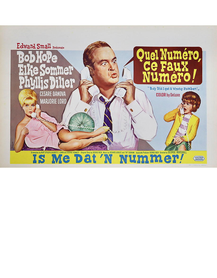 Quel numéro ce faux numéro ! - 55x35 cm - roulée