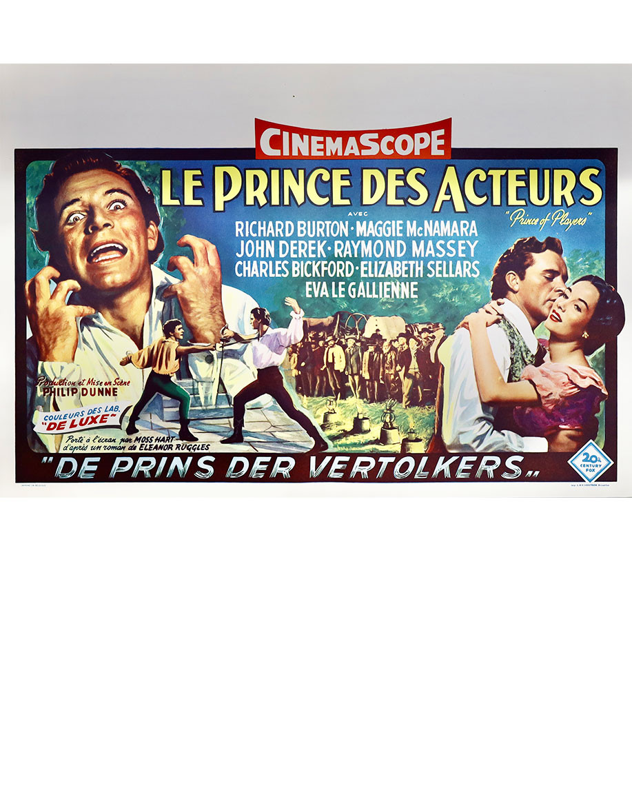 Le prince des acteurs - 55x35 cm - roulée