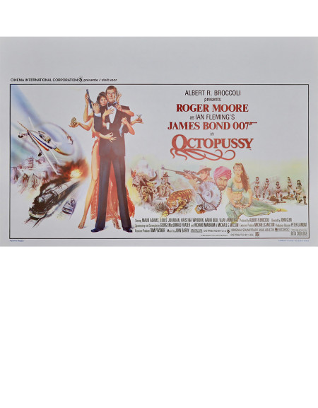 Octopussy - 55x35 cm - roulée