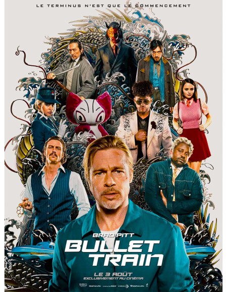 Bullet train - 40x53 cm - roulée