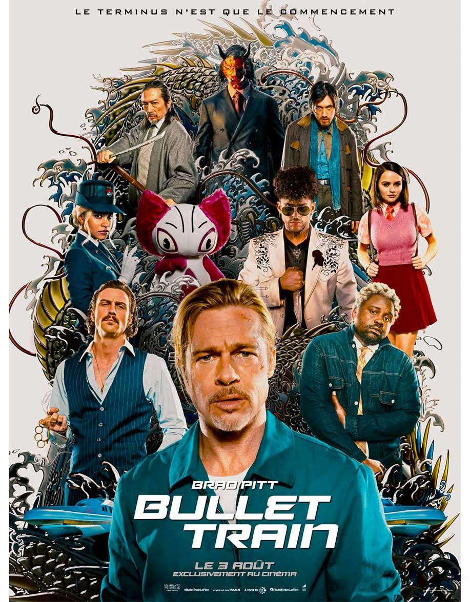 Bullet train - 40x53 cm - roulée