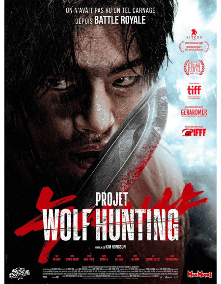 Projet Wolf hunting - 40x53 cm - roulée