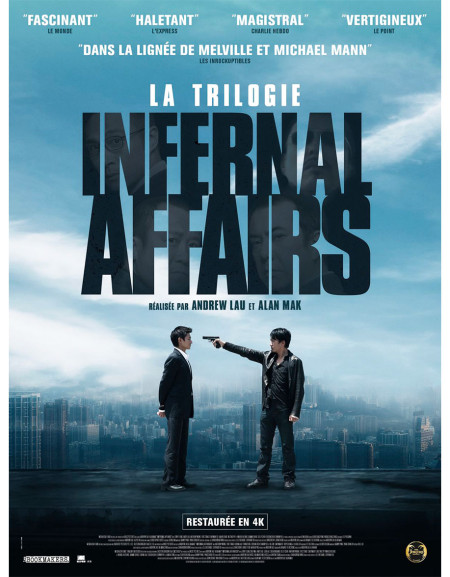 Infernal affairs - trilogie - 40x53 cm - roulée