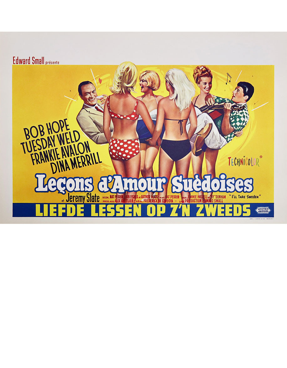 Leçons d'amour suédoises - 55x35 cm - roulée