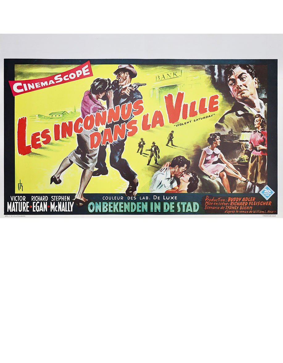 Les Inconnus dans la ville — affiche originale...