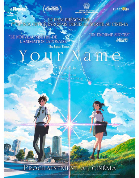 Your Name (Kimi no na wa.) — affiche originale française...