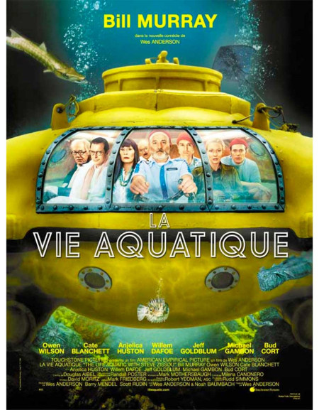 La Vie Aquatique — affiche originale française 40×53 cm...