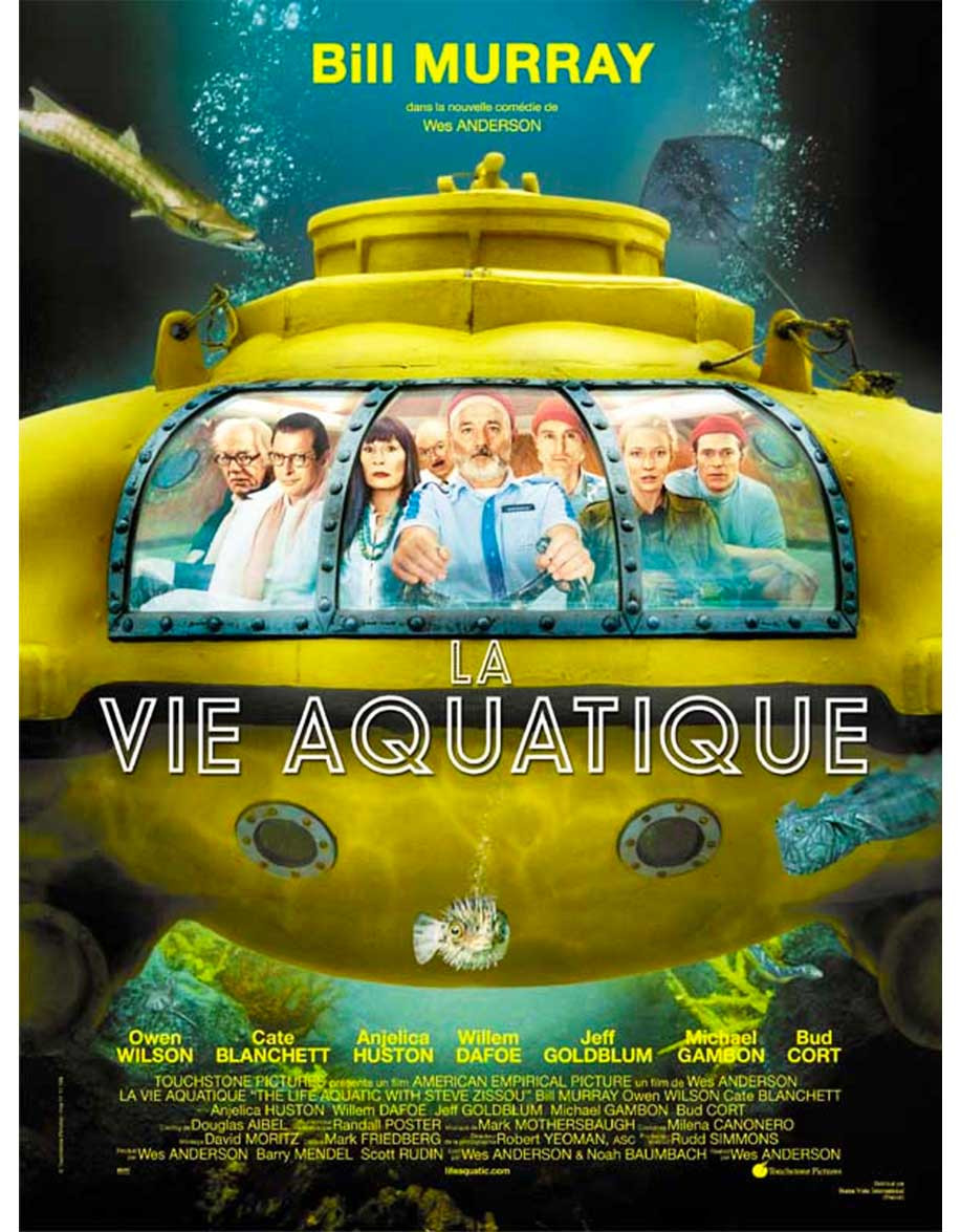 La Vie Aquatique — affiche originale française...