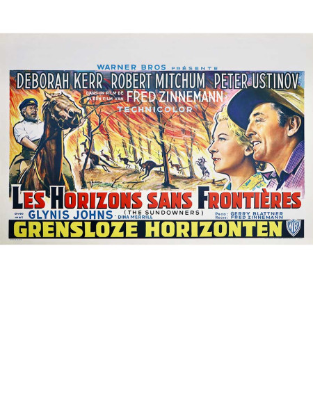 Les horizons sans frontière - 55x35 cm - roulée