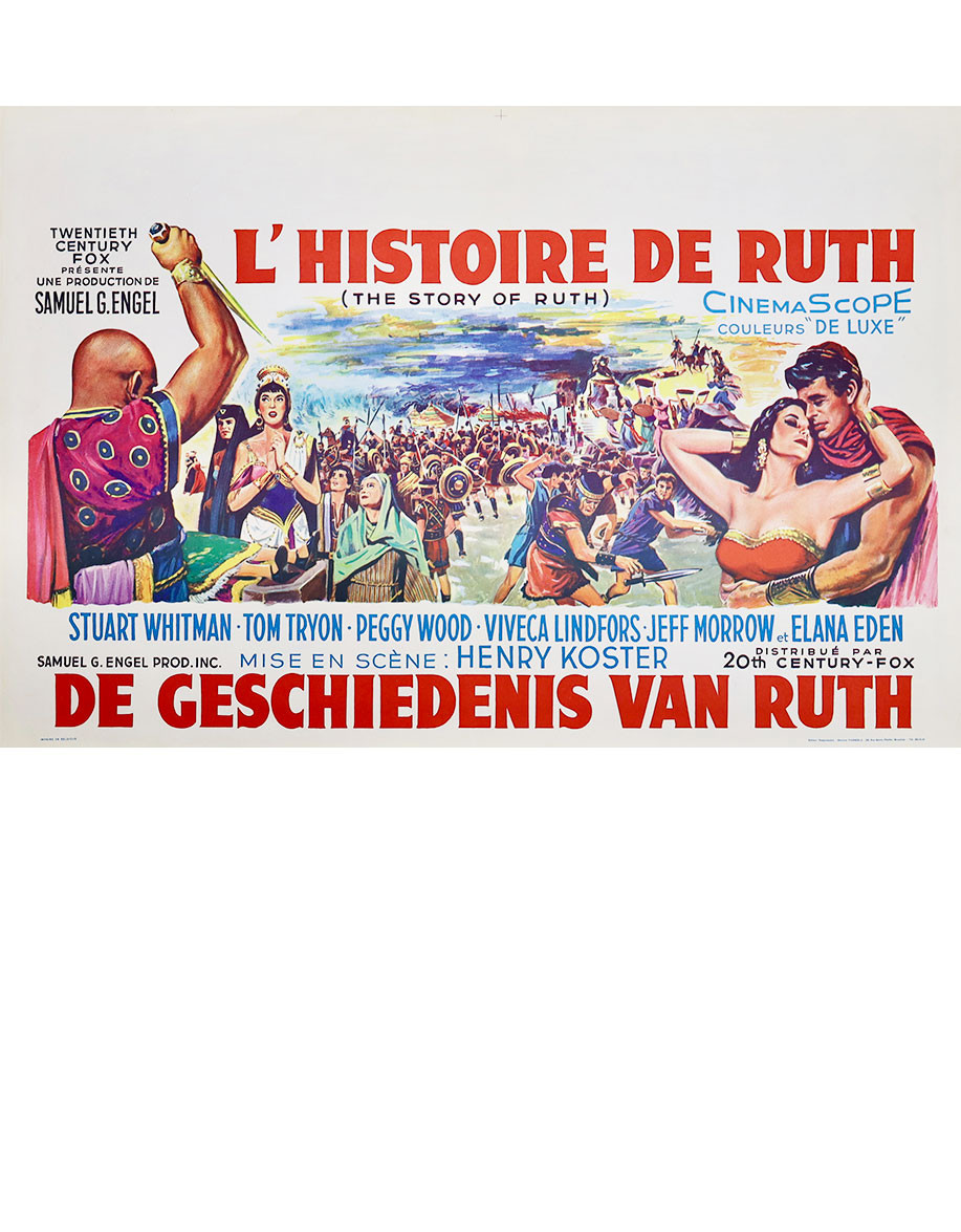 L'Histoire de Ruth — affiche originale belge...