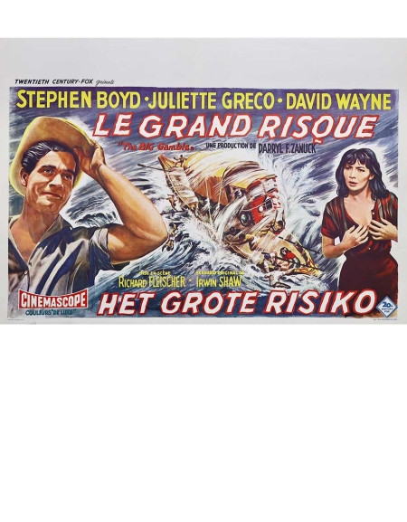 Le grand risque - 55x35 cm - roulée