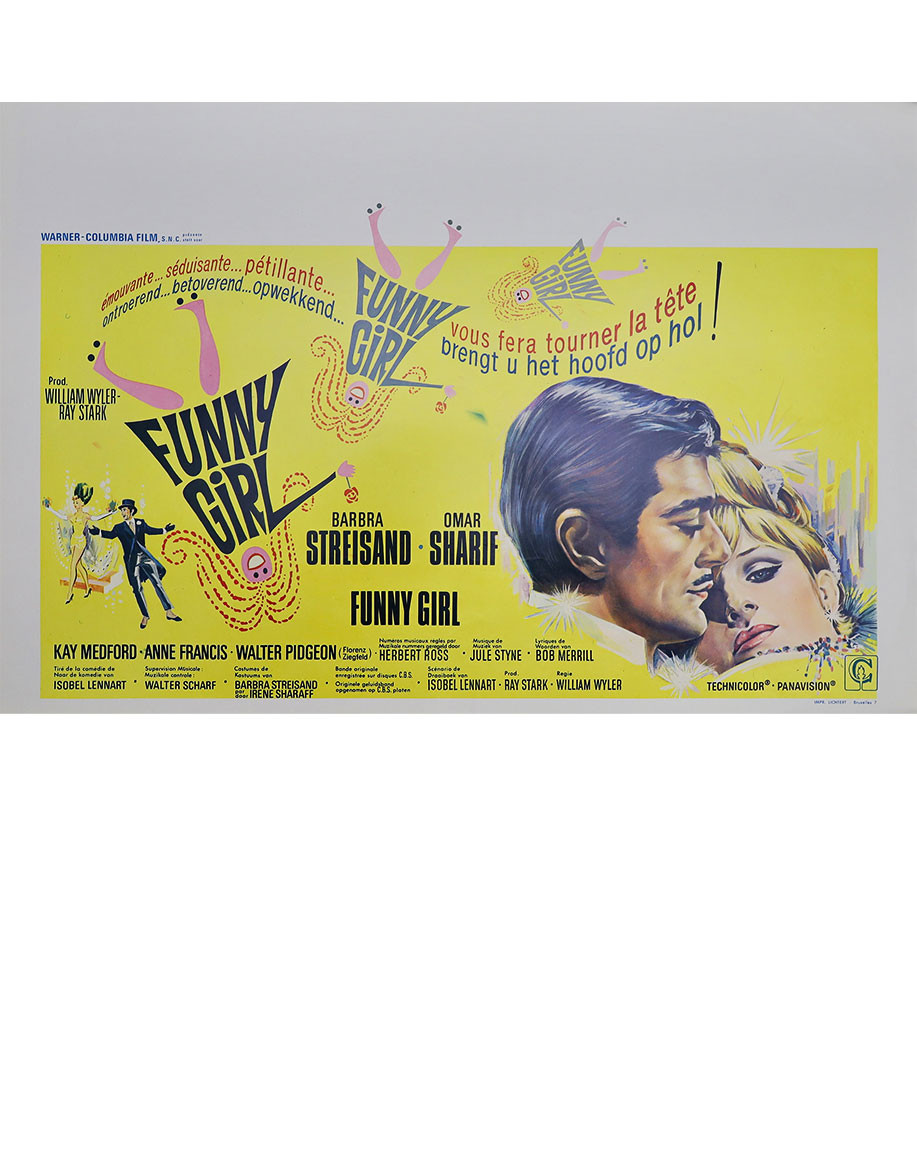 Funny Girl - 55x35 cm - roulée