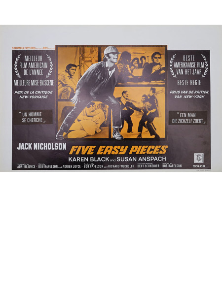 Five easy pieces - 55x35 cm - roulée